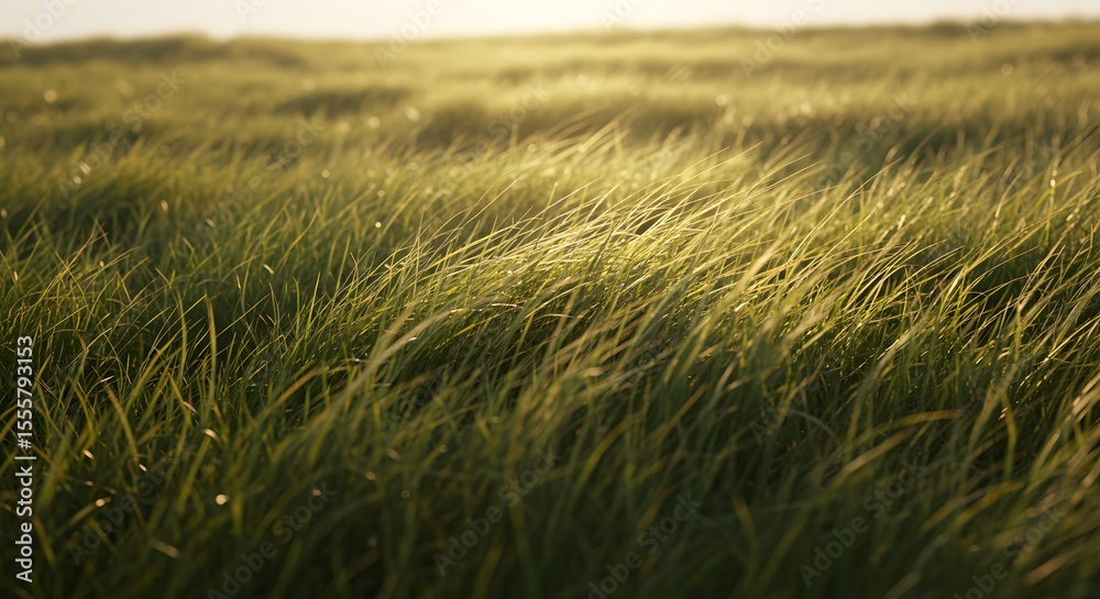 Obraz premium Grass Field Landscape