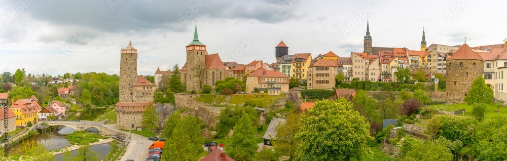 Obraz premium Stadtansichten der historischen Stadt Bauzen in Deutschland