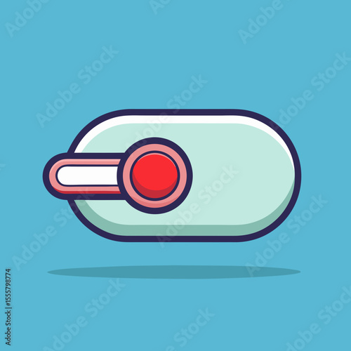 vector icon of a car key