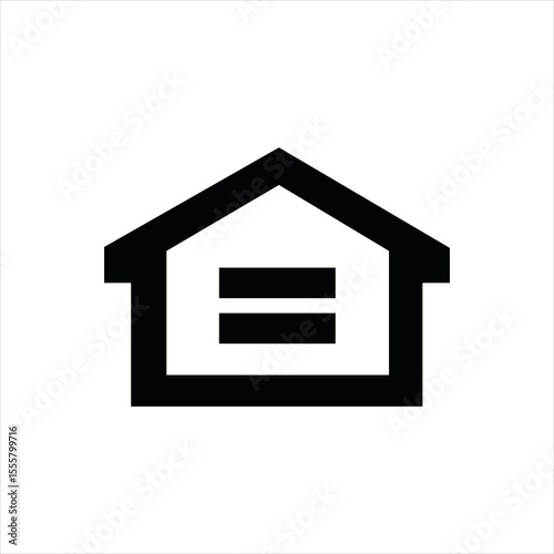 EQUAL HOUSING LENDER VECTOR BLACK