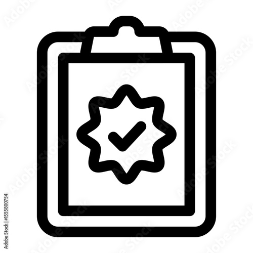 Approved Checklist Clipboard