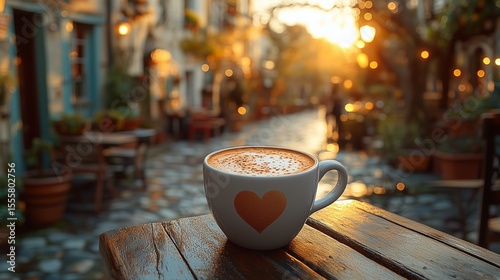 cup of cappuccino