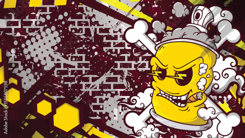 Graffiti Urban Art Background