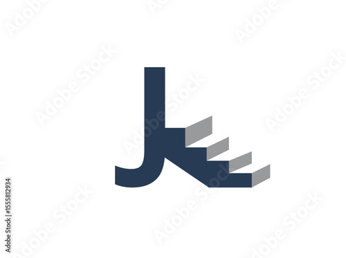 Elegant and modern architecture logo that represents structure, design precision, and creative vision. Ideal for architecture studios, design consultants, interior designers, real estate developers, j