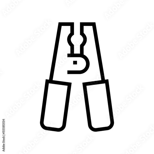 Battery clamp icon