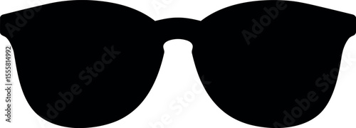 Classic Aviator Sunglasses Silhouette Icon