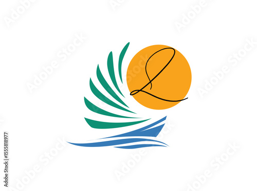 Discover our travel agency logo vector, designed to symbolize adventure and relaxation. Featuring a vibrant, inspiring design, perfect for vacation planners, travel consultants, and tourism services l