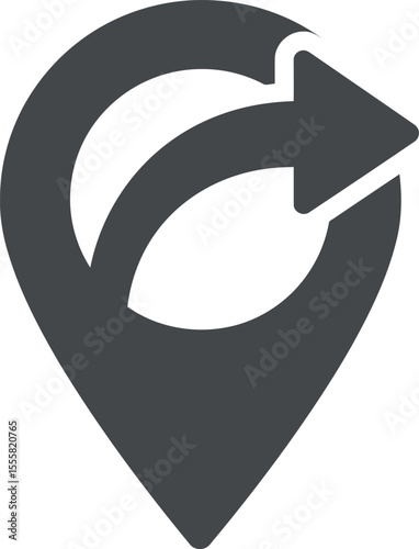 Return Point Icon: Reroute Location & Direction

