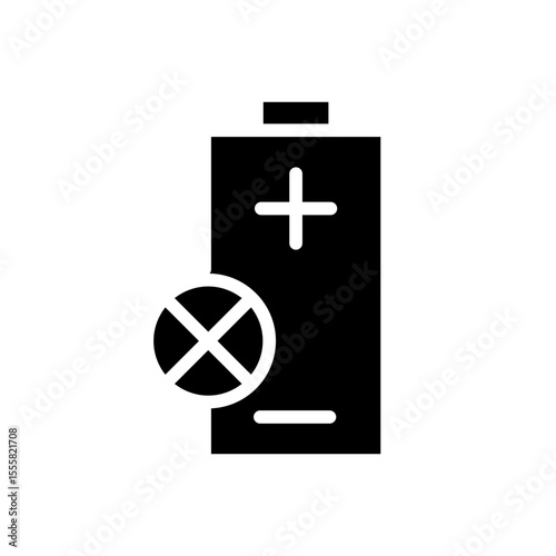 Broken battery icon