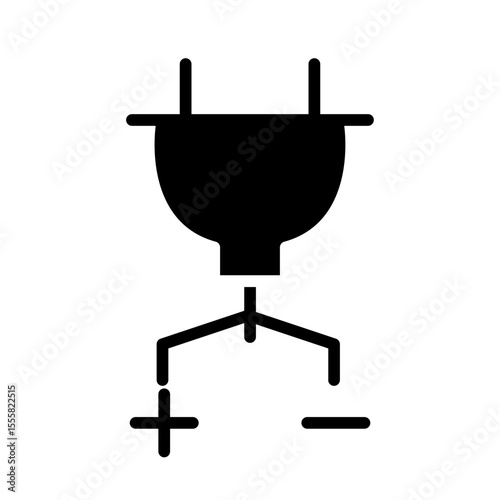 Electric socket icon