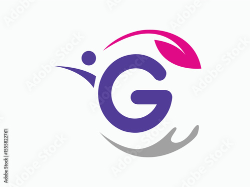 Health logo vector with a sleek, soothing design. Highlights your commitment to patient care and well-being. Perfect for medical practices, health organizations, g