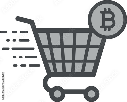 Bitcoin Shopping Cart - Cryptocurrency E-commerce & Retail