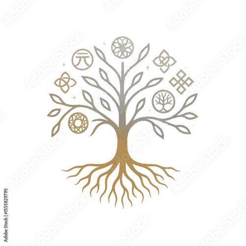 Intergenerational tree with neural vitality