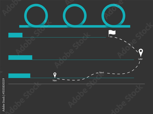 A flow direction business infographic is a visual tool that presents the steps of a business process in a sequential and easily understandable manner. Byfdf using arrows, icons, and appealing colors, 