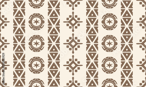 Ikat Stripe fabric Pattern Embroidery Background. Ikat Vector Geometric Ethnic Oriental Pattern Traditional.Ikat Aztec Style Abstract Design for Print, Texture, fabric, saree, sari, carpet,home decor