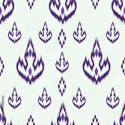 Seamless vector hand drawn pattern of blossoms and fresh branches. Floral contour background for textile or book covers, design, graphic art, printing and hobby, invitation

