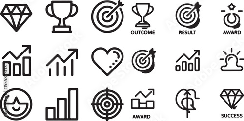  Values Editable Stroke Line Icons
