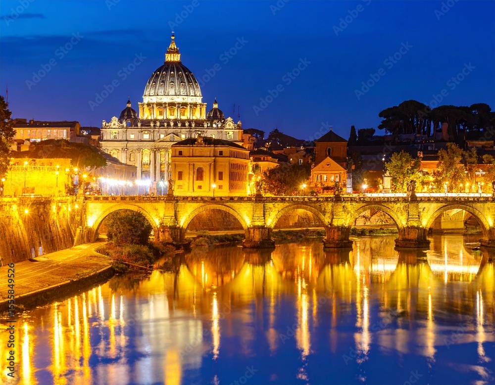 Fototapeta premium saint peter basilica rome italy