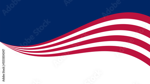 US Memorial day, USA American Country flag and symbols National Independence day 4th of July fireworks