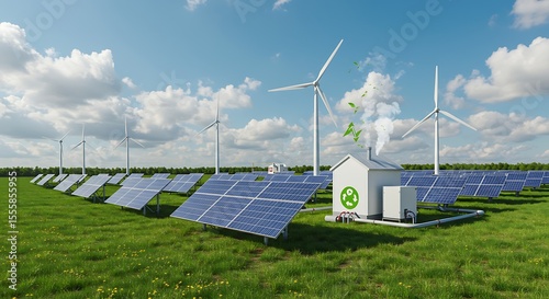 Sustainable Energy Solar Panels, Wind Turbines, and Green Energy Solutions