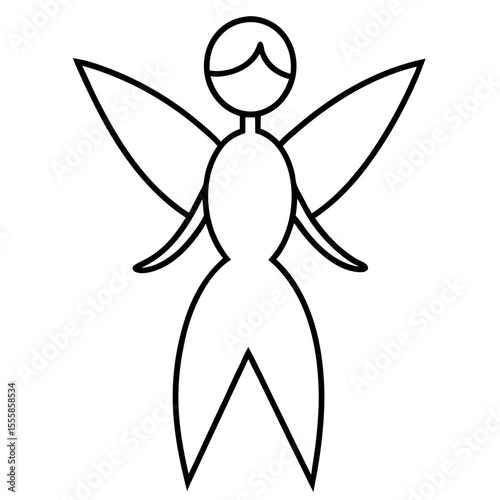 angel with wings