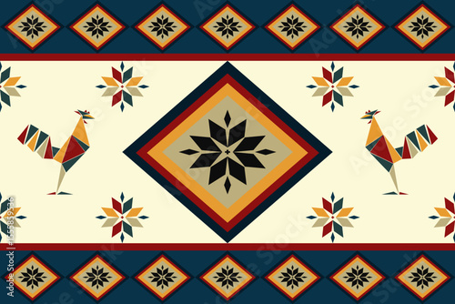 fabric geometric sameless pattern vector illustration desing,traditonal native 