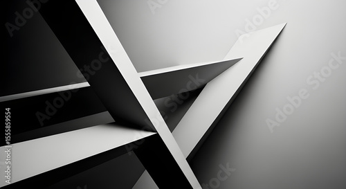 Monochromatic Intersections: Abstract Geometry