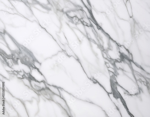 Elegant white marble texture with natural grey veins a luxurious background for design projects.