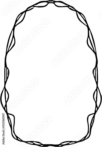 frame for your text or photo vector