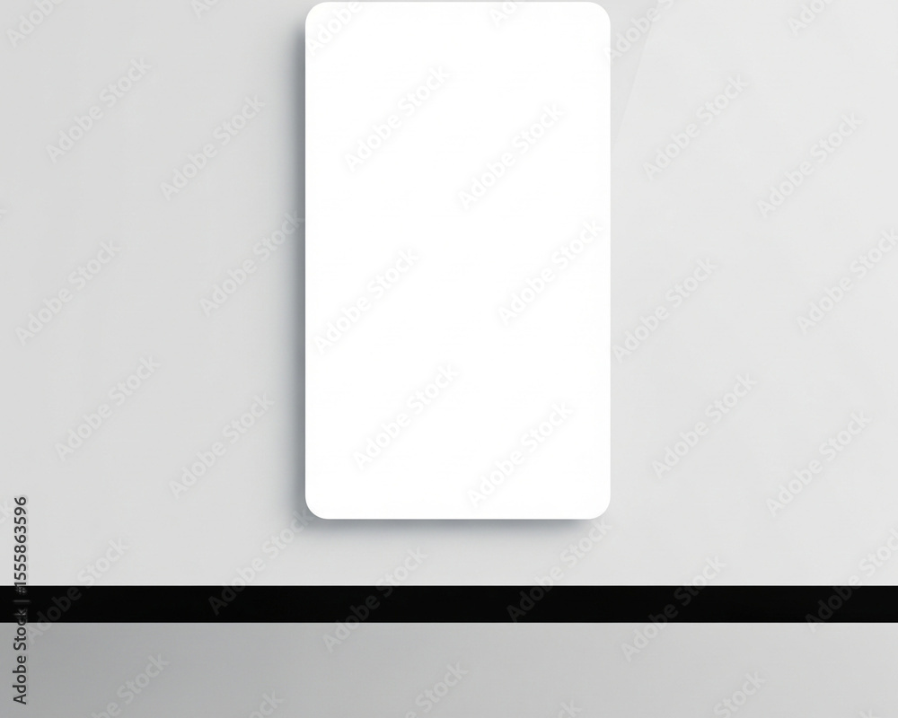 Blank Digital Download Product Mockup On Screen