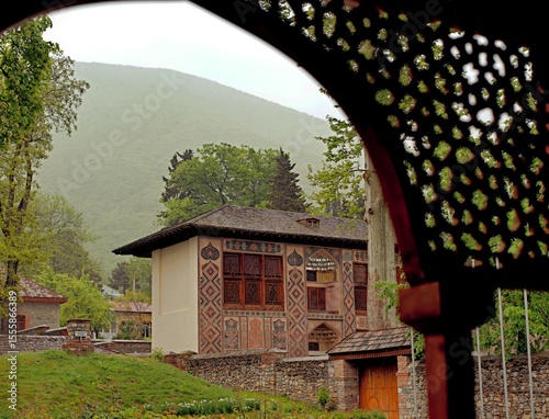 The Palace of Sheki Khans was built in the 18th century. Sheki, Azerbaijan