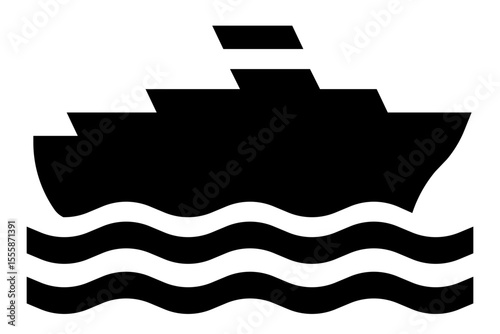 Fähre - StVo DE, Vektor (SVG)
