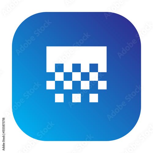 An icon illustrating color gradients, commonly used in design software and tools.