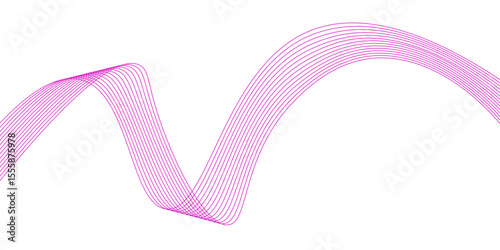A symbol of love and support, this pink ribbon illustration represents breast cancer awareness
