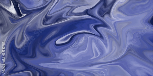 Blue abstract distorted texture in the shape of water waves.featuring intricate wave patterns that flow seamlessly across the canvas. Design combines deep,