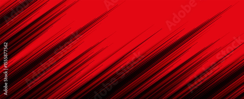 Abstract speed lines style red color halftone banner design template. eps10