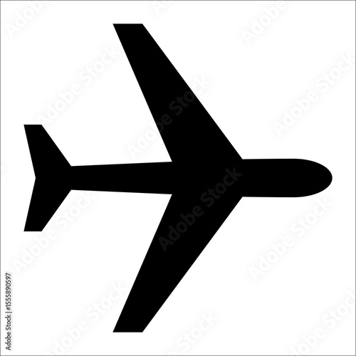 Flugzeug- StVo DE, Vektor (SVG)
