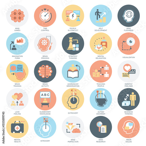 Versatile Icon Set – Flat, Line, and Glyph Icons for Web, App, UI, and Graphic Design

