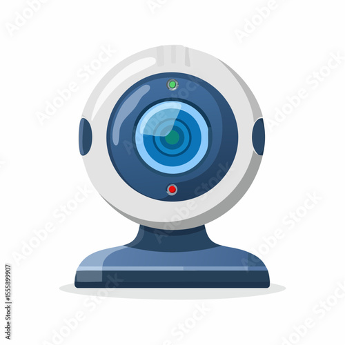 webcam cctv on the computer