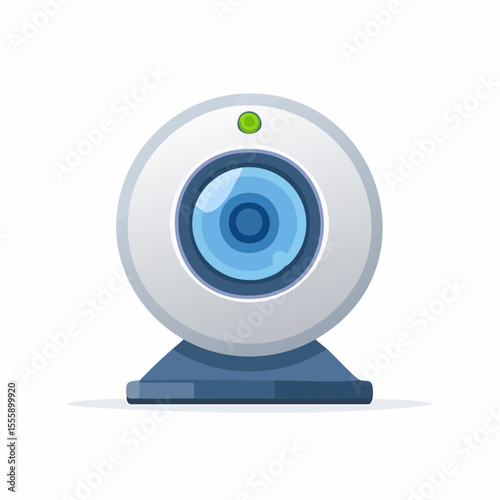 webcam cctv on the computer