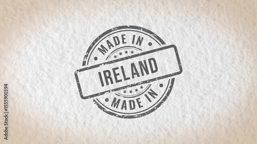 Made in Ireland stamp