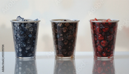 red and black currant