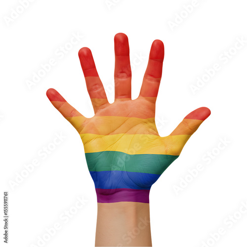 Pride Hand: LGBTQ+ Symbol of Unity and Acceptance