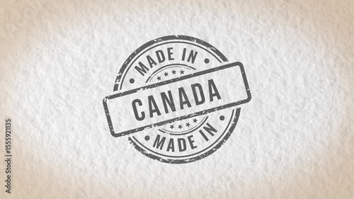 Made in Canada stamp