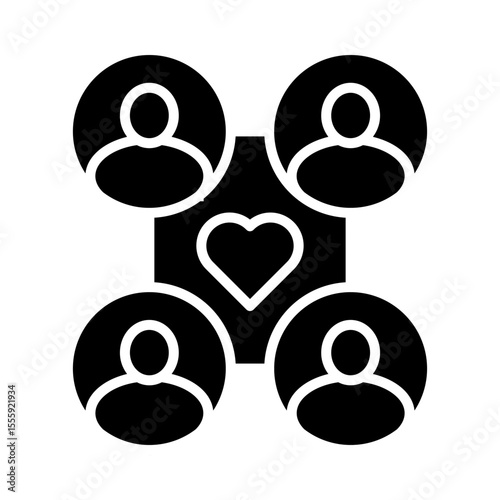 Volunteer Network Icon Design