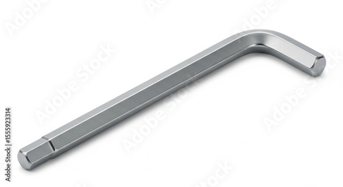 hex wrench isolated on white