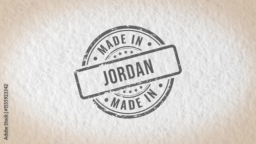 Made in Jordan stamp