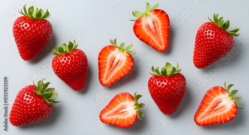 Juicy Red Strawberries A Delightful Summer Treat