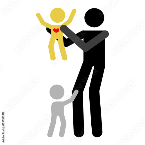 Parental favoritism icon