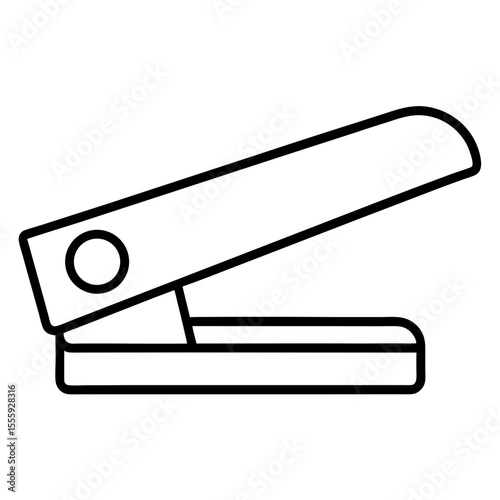 hole puncher on white background